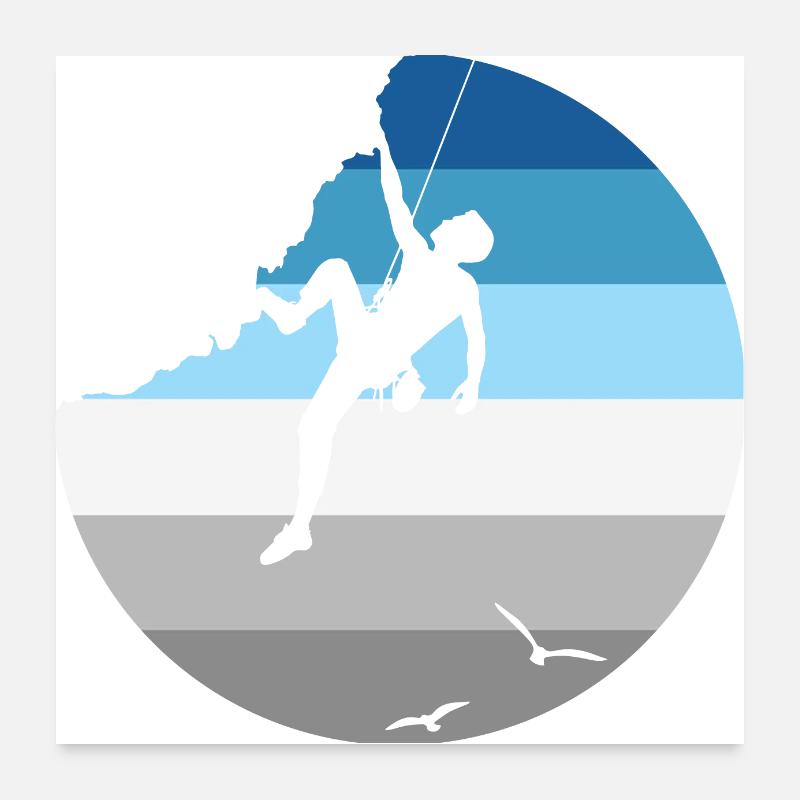 Escalade Poster 60 x 60 cm