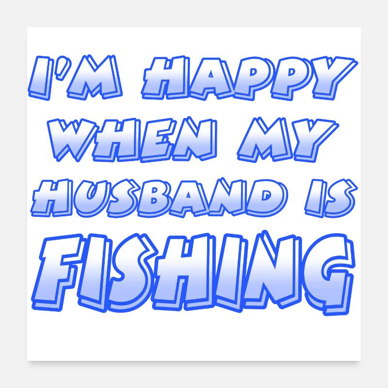 Angling Poster 24" x 24" (60x60 cm)