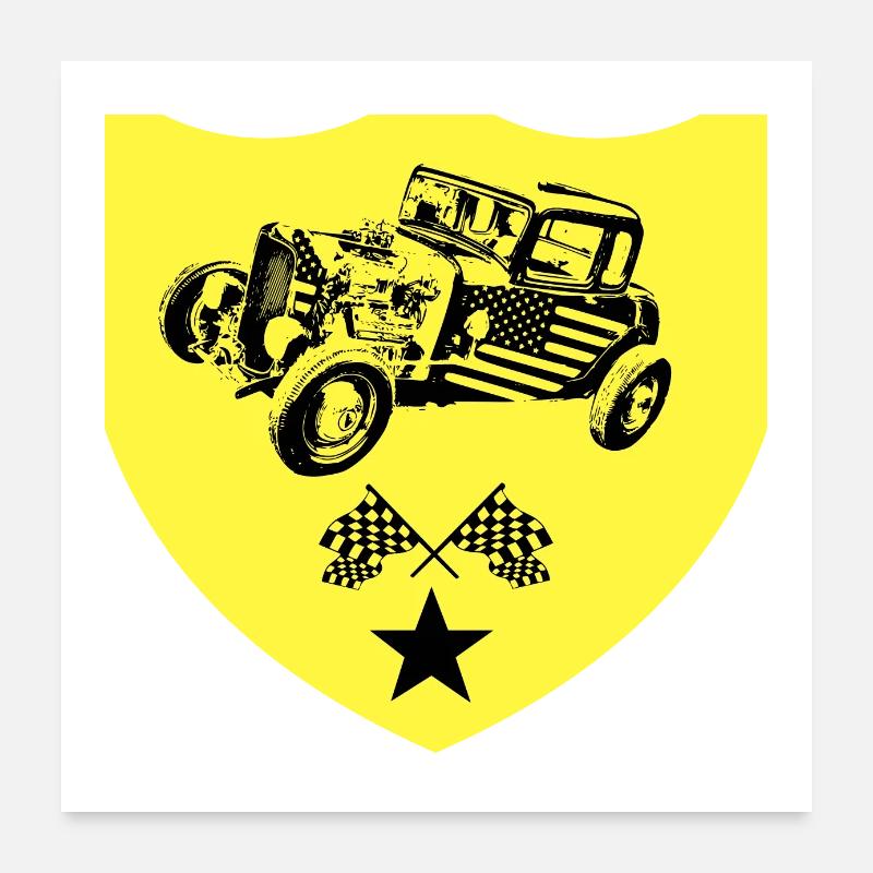 Auto Poster 60x60 cm