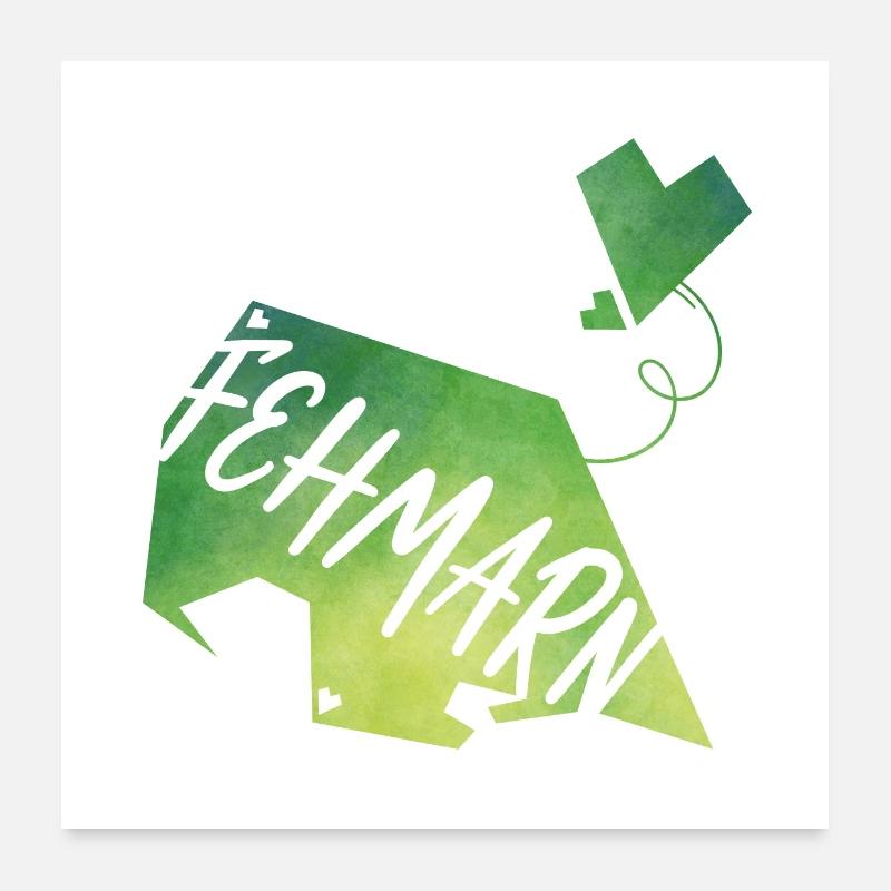 Fehmarn Poster 24" x 24" (60x60 cm)