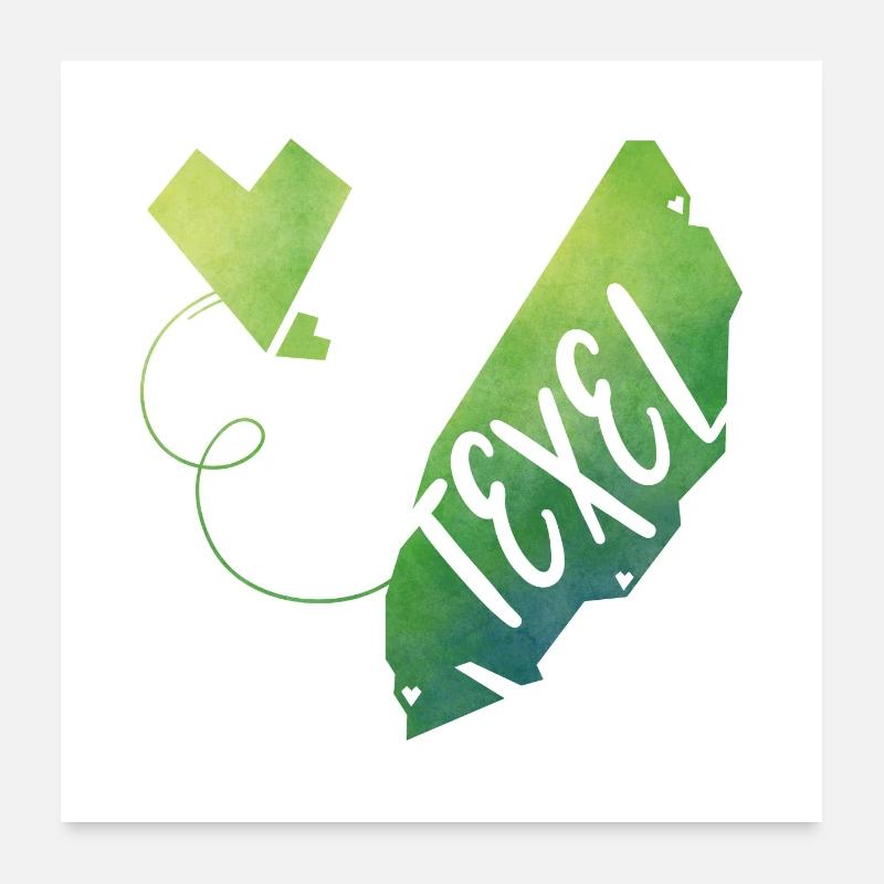 Texel Poster 24" x 24" (60x60 cm)
