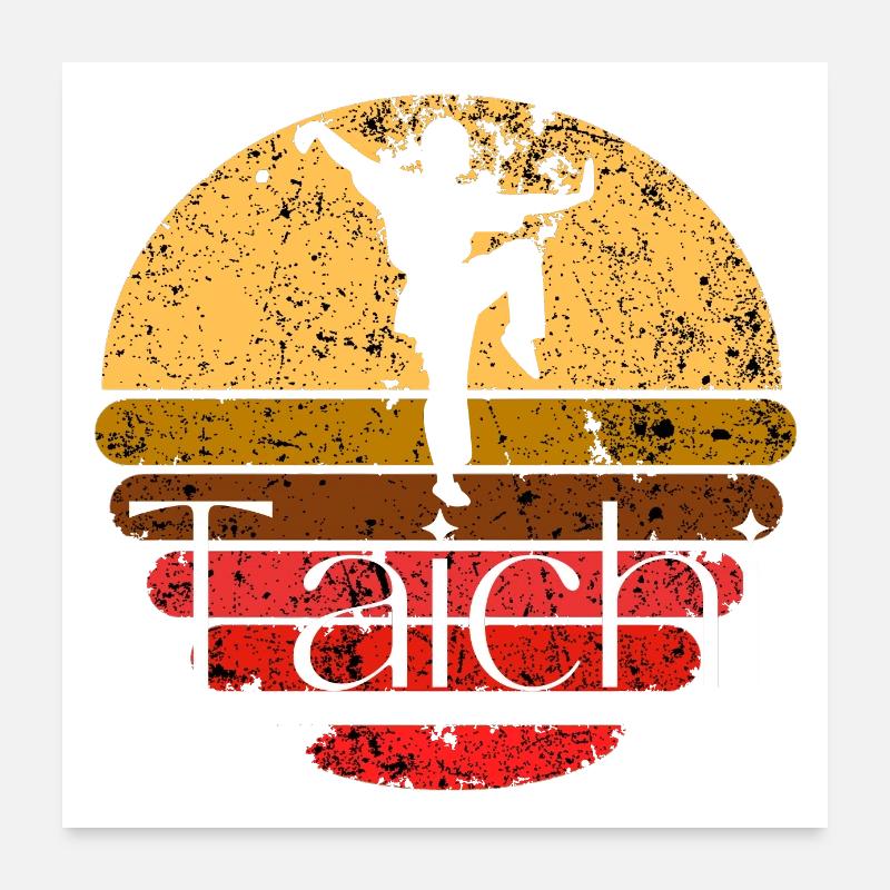 Taichi Poster 24" x 24" (60x60 cm)