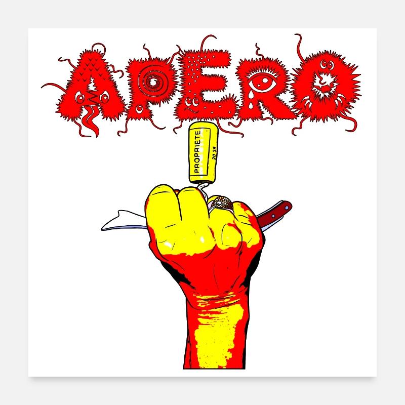 APERO Poster 24" x 24" (60x60 cm)