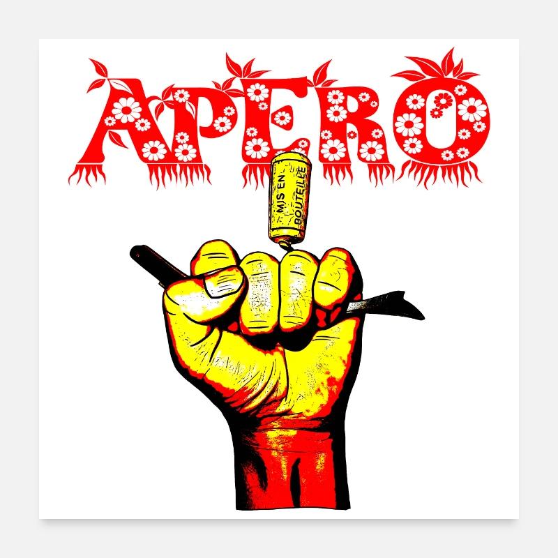 APERO MAIN Poster 60 x 60 cm