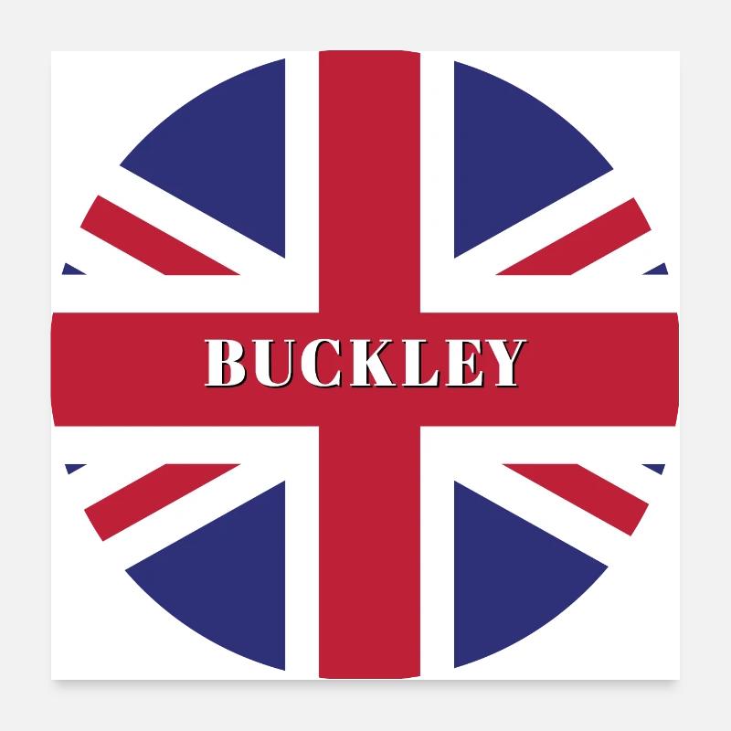 Buckley Royaume-Uni Poster 60 x 60 cm