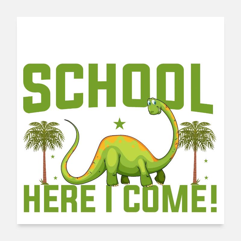Pre School Herei Come Poster 60 x 60 cm