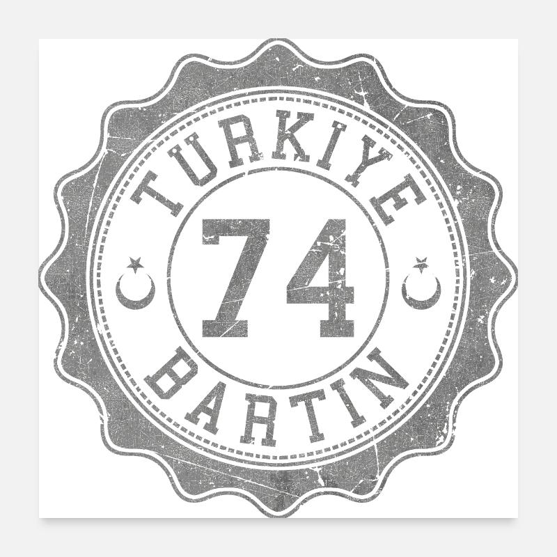 Bartın Poster 60x60 cm