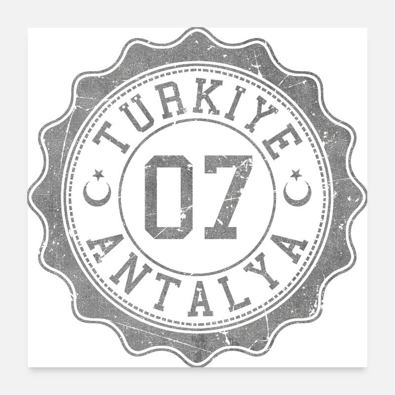 Antalya Poster 24" x 24" (60x60 cm)