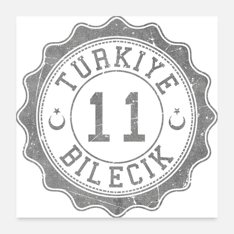 Bilecik Poster 60x60 cm