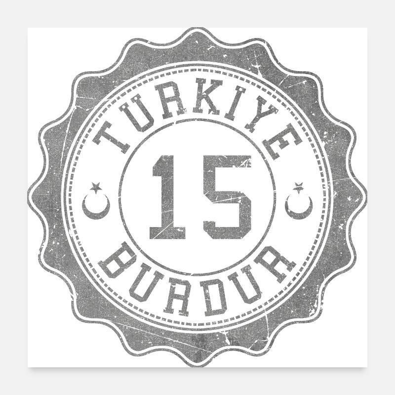Burdur Poster 60 x 60 cm