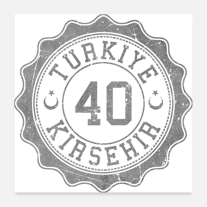 Kırşehir Poster 24" x 24" (60x60 cm)