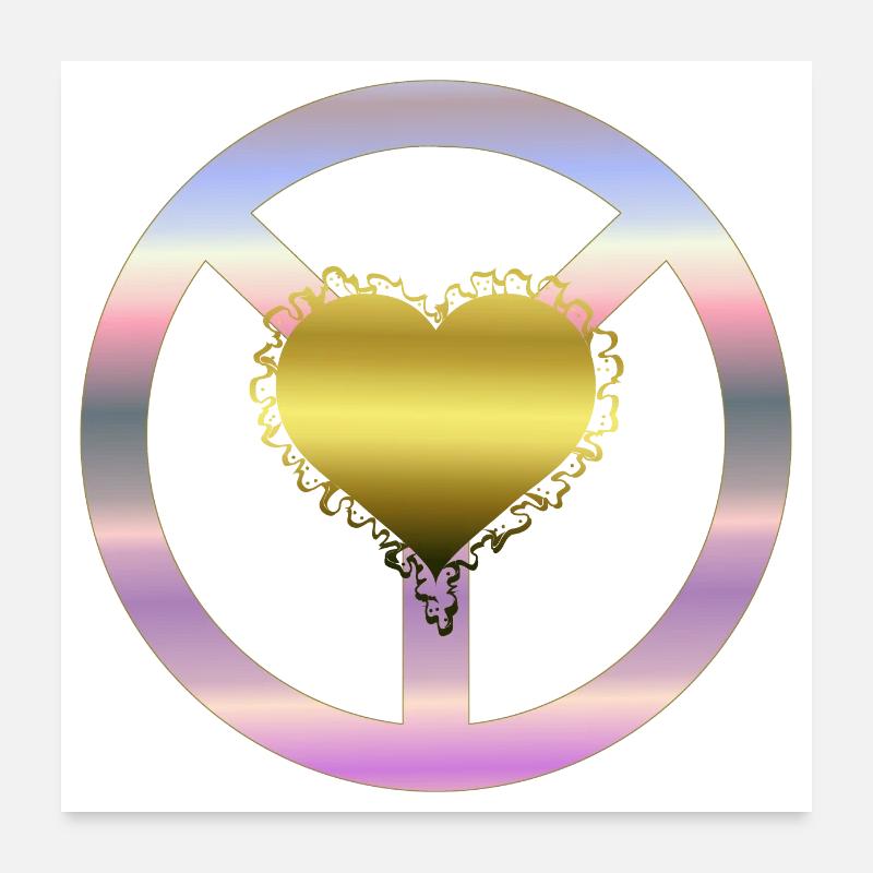 Impôt de l’amour Poster 60 x 60 cm