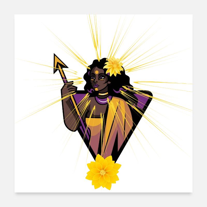 Guerriere Poster 60 x 60 cm