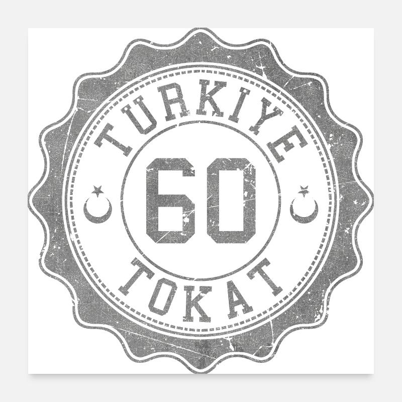 Tokat Poster 60x60 cm