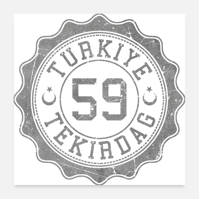 Tekirdağ Poster 60x60 cm