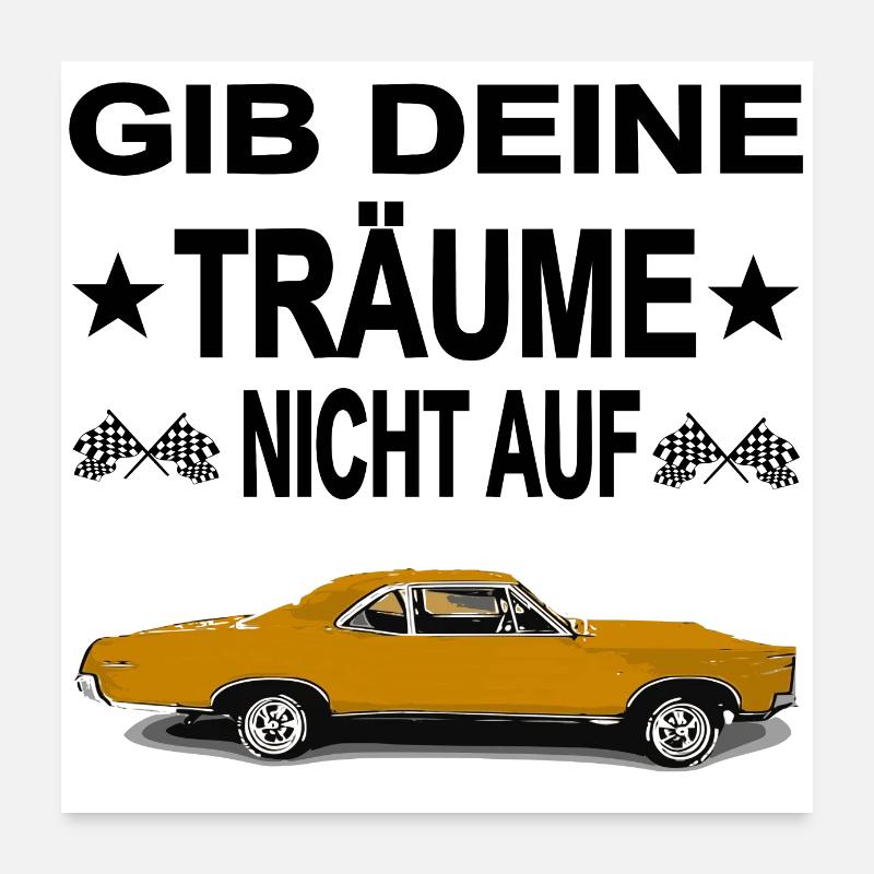 Auto Poster 60x60 cm