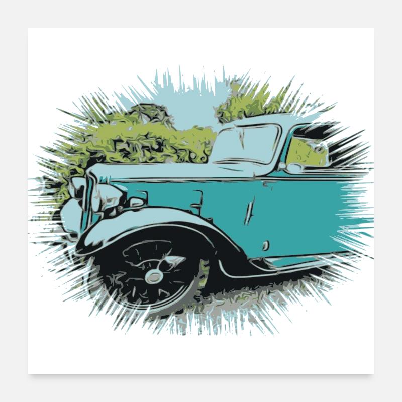 Auto Poster 60x60 cm
