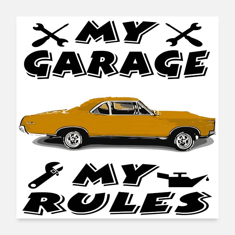 Auto Poster 60x60 cm