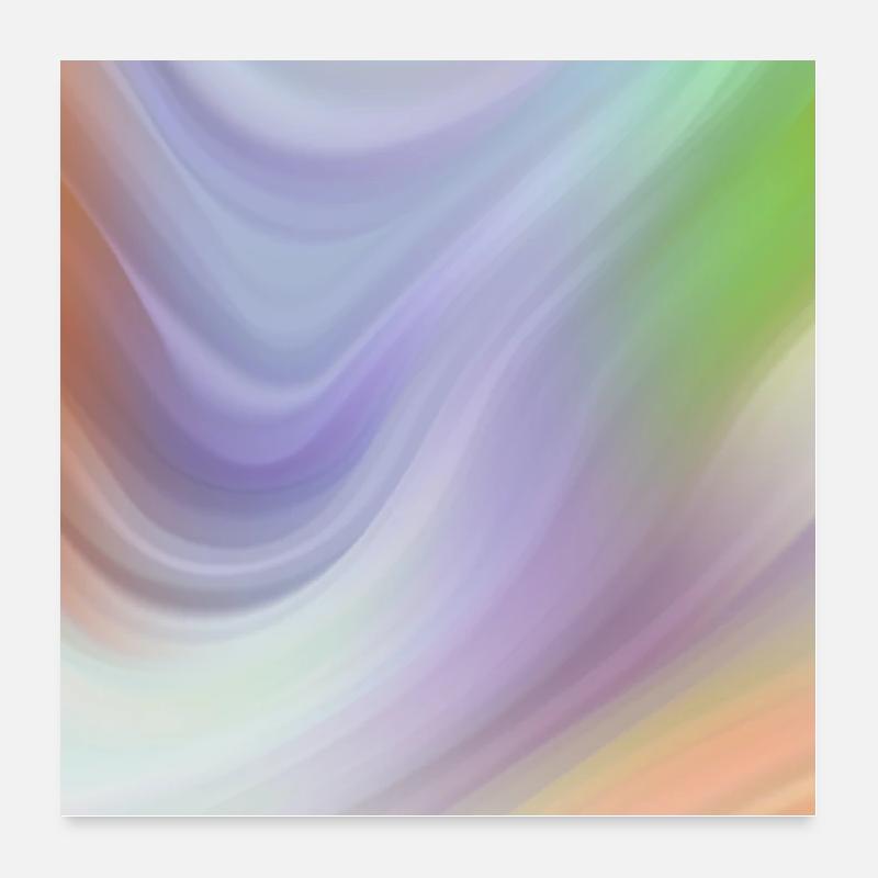 Dégradé coloré 15 Poster 60 x 60 cm