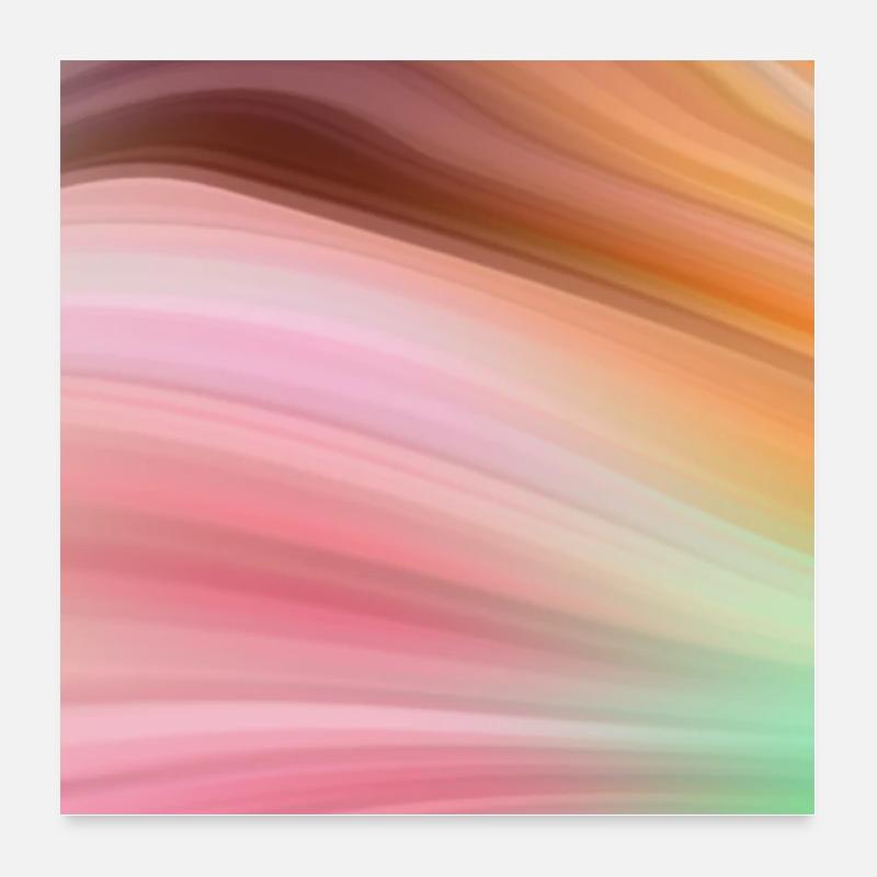 Colourful Gradient 7 Poster 24" x 24" (60x60 cm)