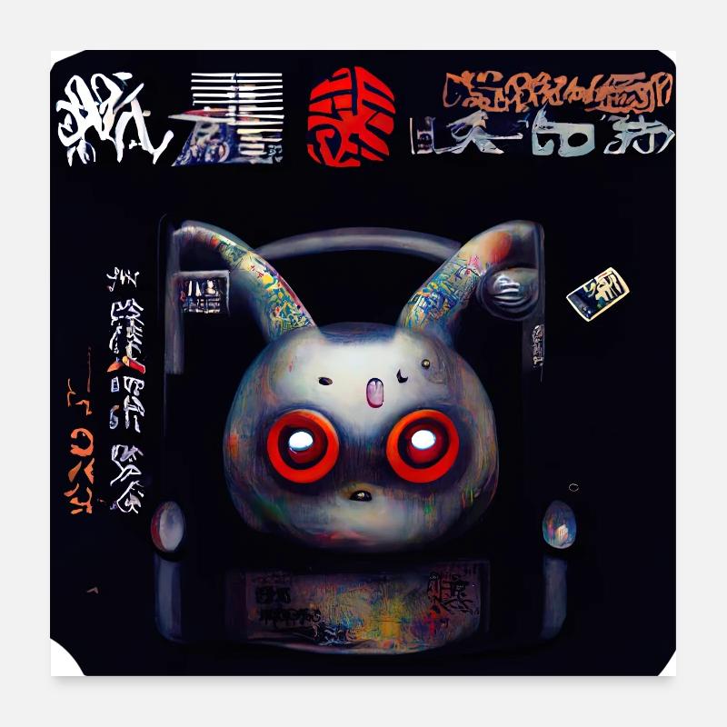 Personnage Poster 60 x 60 cm