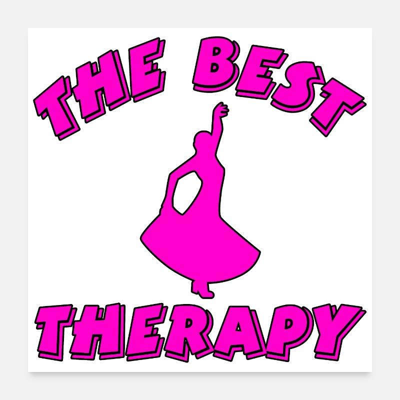 Dance Poster 24" x 24" (60x60 cm)