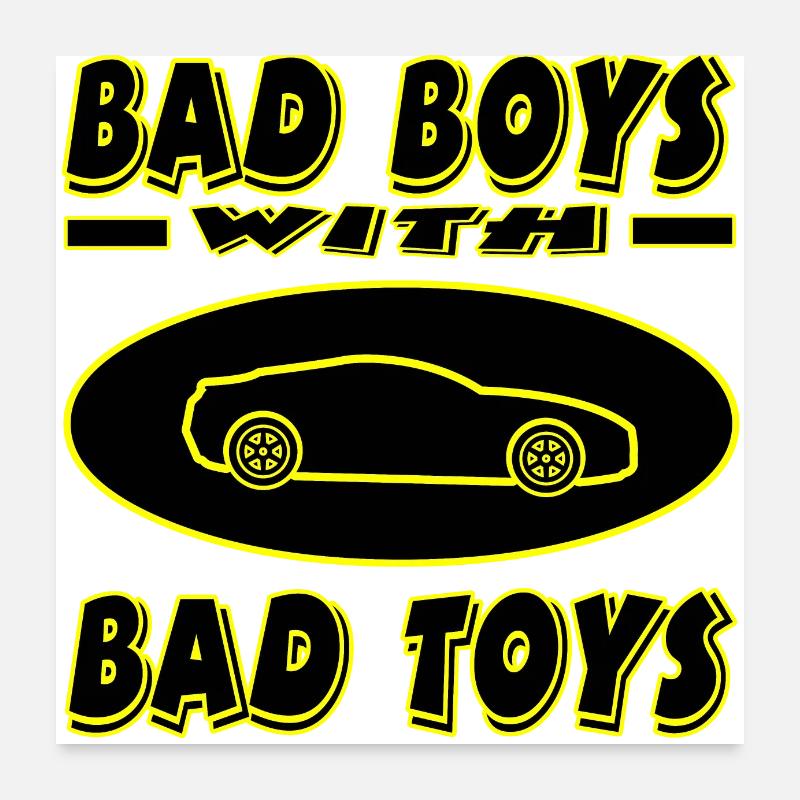Car Poster 24" x 24" (60x60 cm)