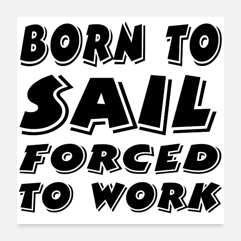 Sail Poster 24" x 24" (60x60 cm)