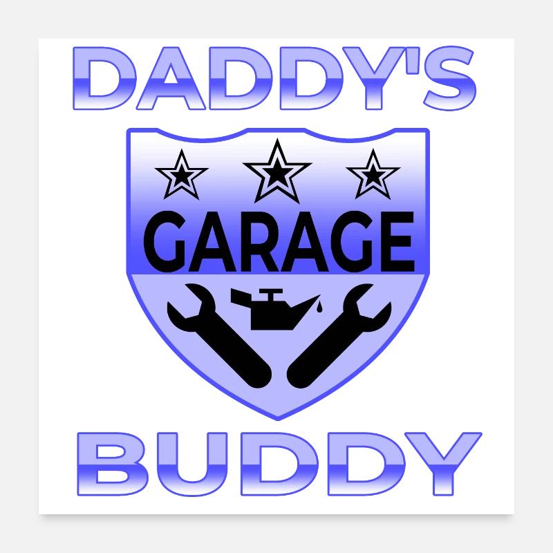 Garage Poster 60x60 cm