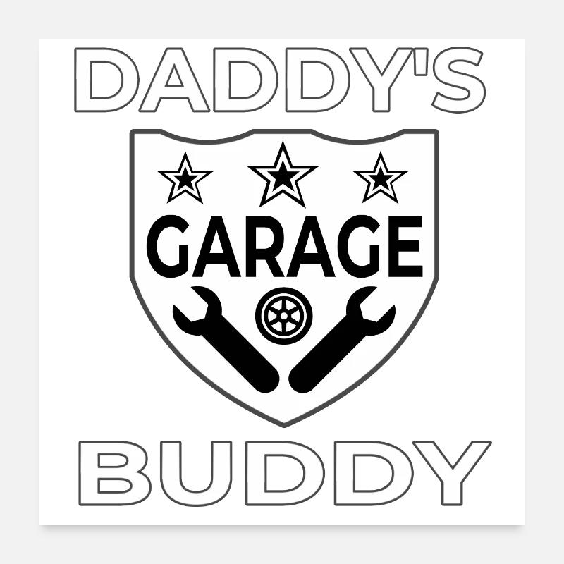 Garage Poster 60x60 cm