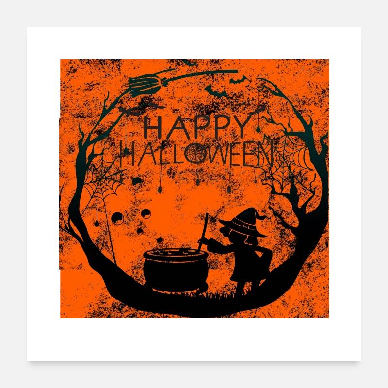 happy halloween Poster 60 x 60 cm