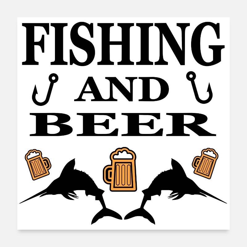 Angling Poster 24" x 24" (60x60 cm)