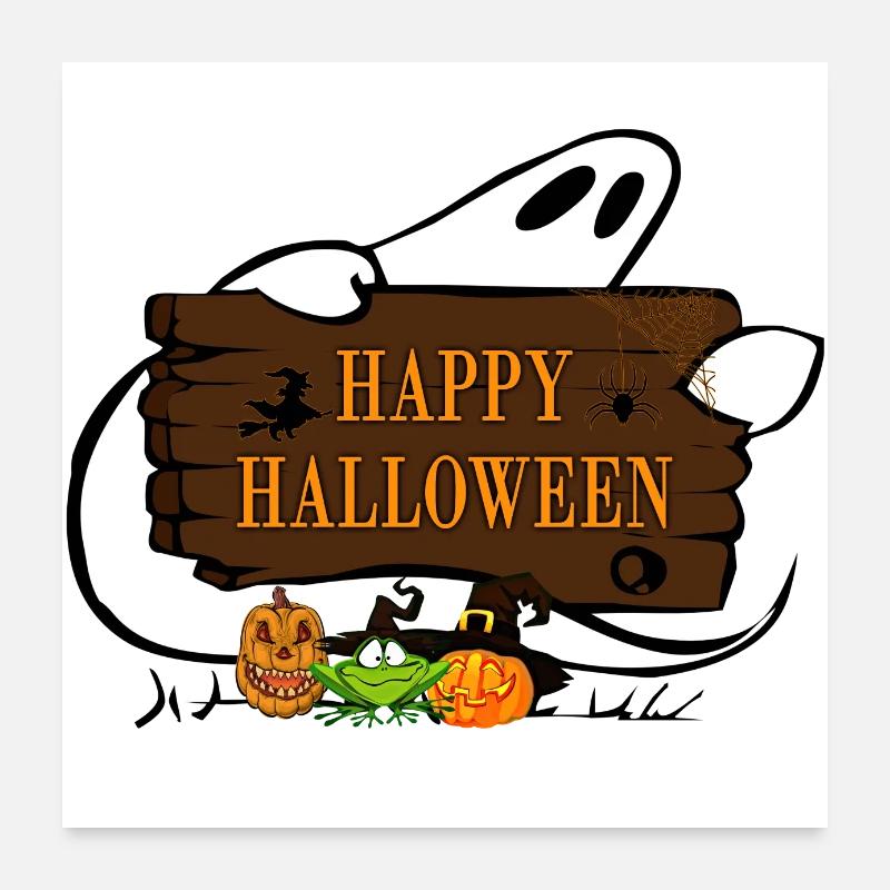 HAPPY HALLOWEEN 6 Poster 60 x 60 cm