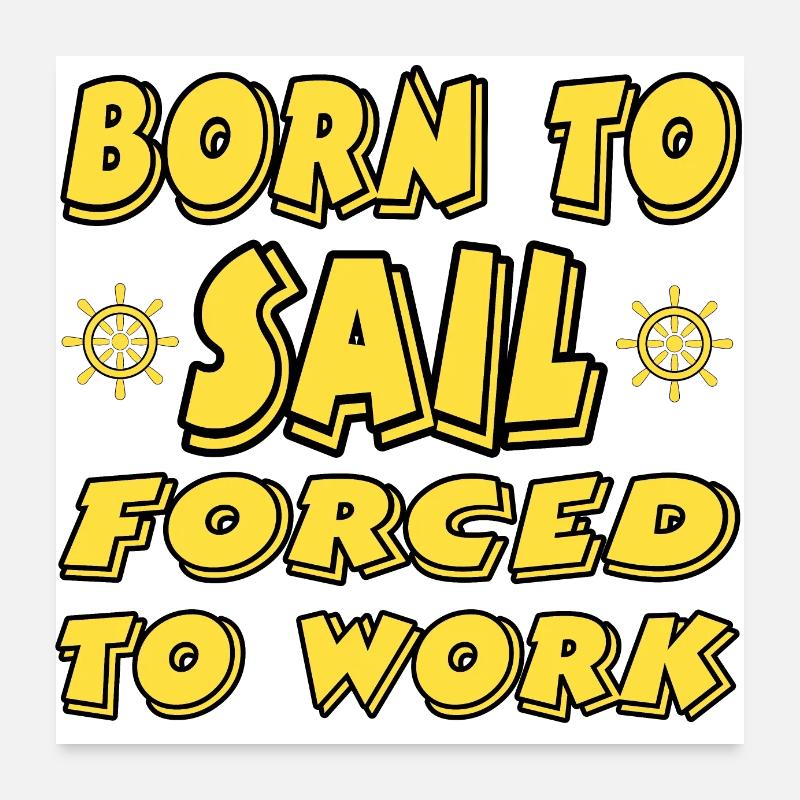 Voile Poster 60 x 60 cm