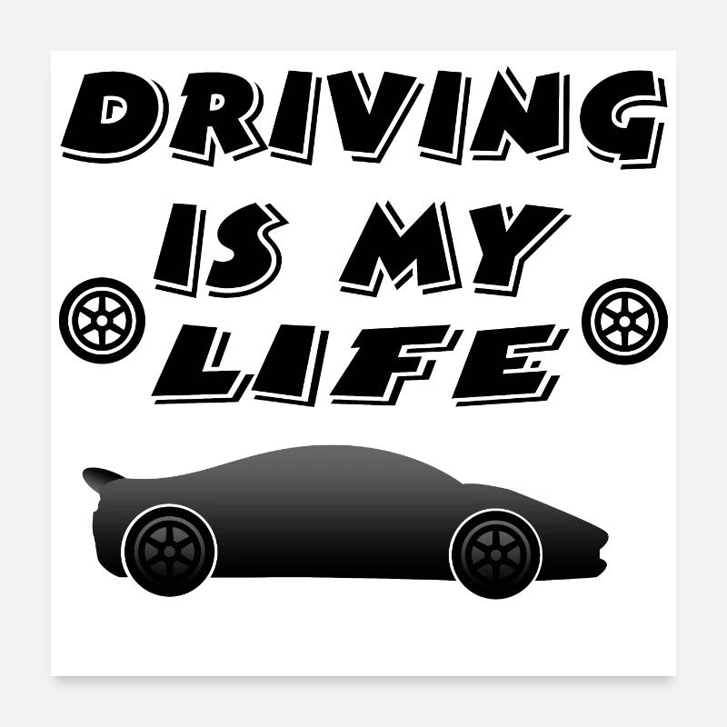 Auto Poster 60x60 cm