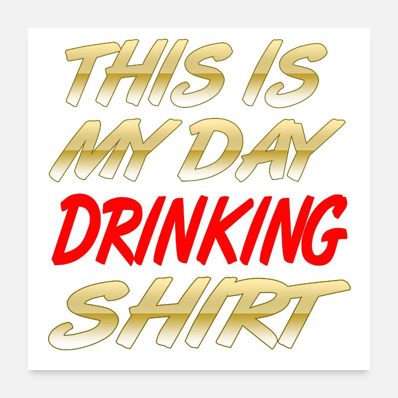 Bière Poster 60 x 60 cm
