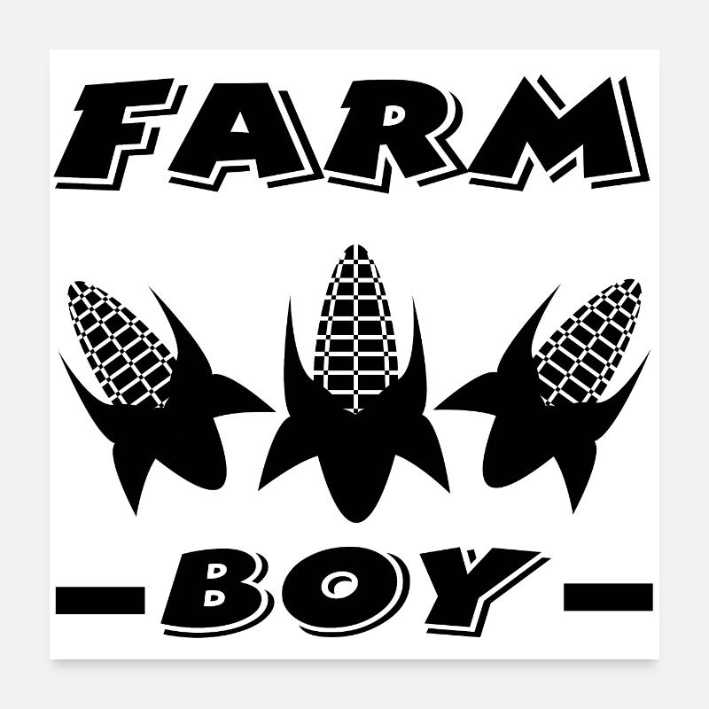 Farm Poster 24" x 24" (60x60 cm)