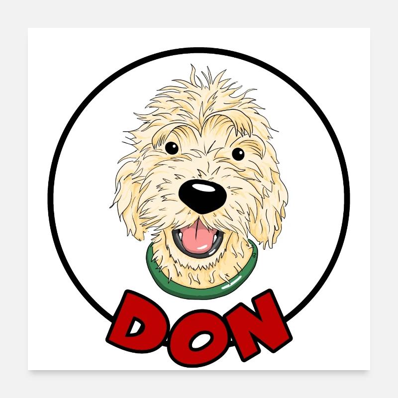 DonComic1 2 Poster 60 x 60 cm