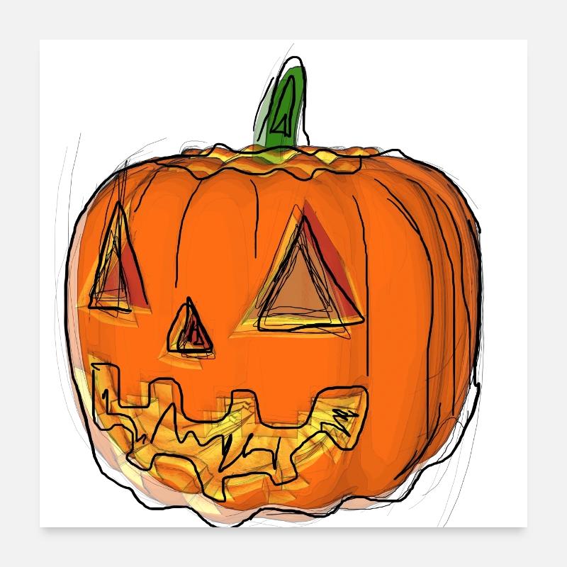 Halloween Poster 24" x 24" (60x60 cm)