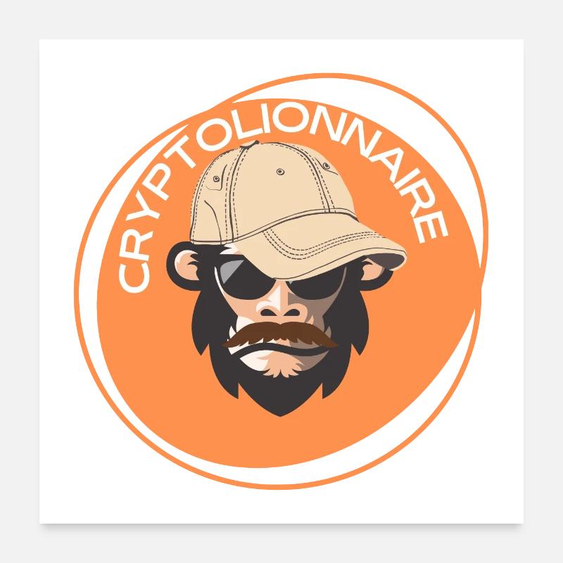 Cryptolionnaire Poster 60 x 60 cm