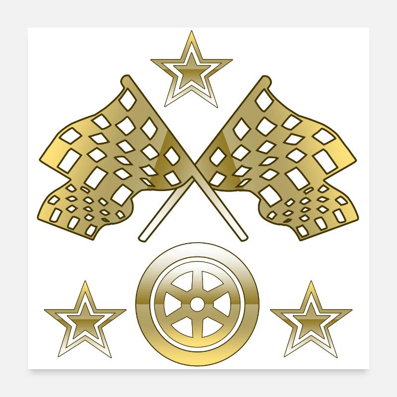 Auto Poster 60x60 cm