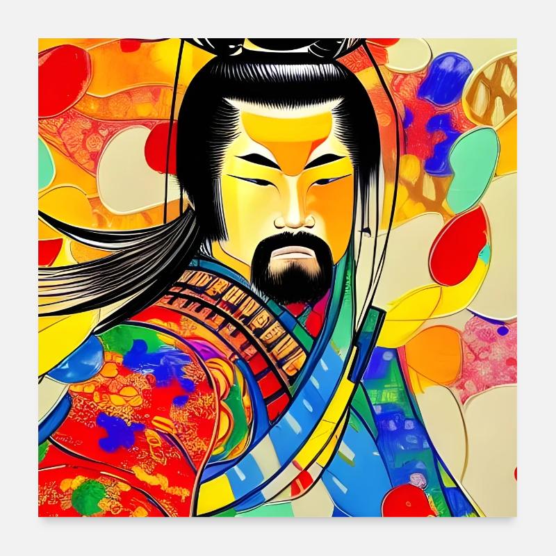 Samurai Poster 24" x 24" (60x60 cm)