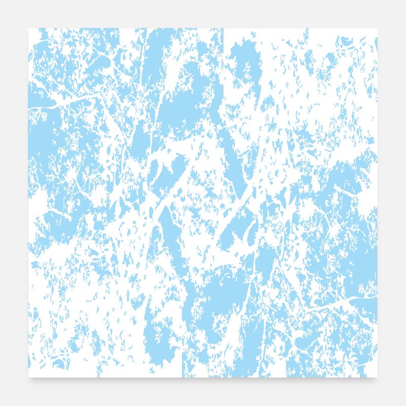 Abstract blue background Poster 24" x 24" (60x60 cm)