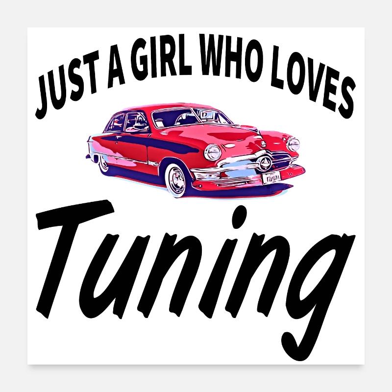 Car Poster 24" x 24" (60x60 cm)