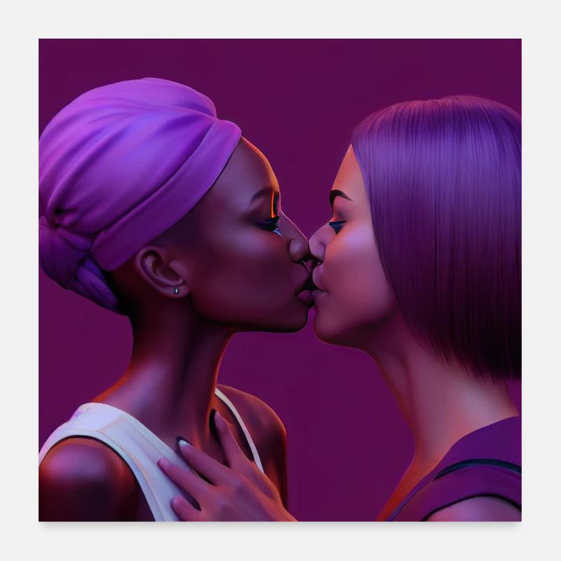 Dream about lesbian Poster 24" x 24" (60x60 cm)