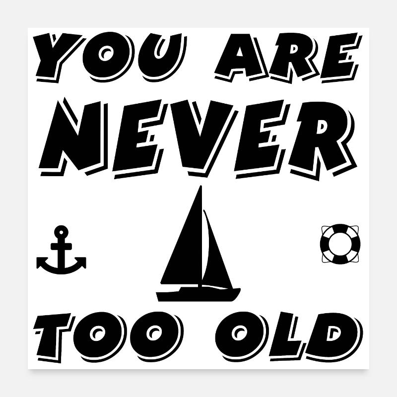 Voile Poster 60 x 60 cm