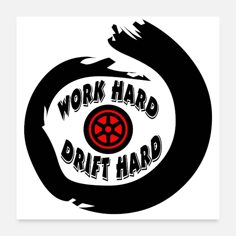 Car Poster 24" x 24" (60x60 cm)