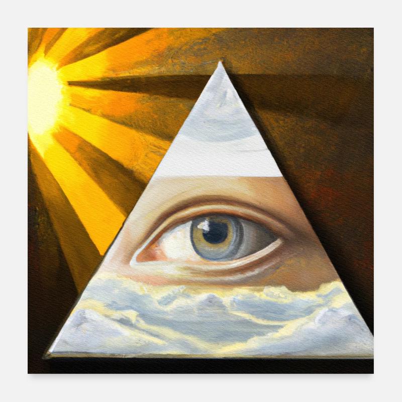 Inner Sight Poster 24" x 24" (60x60 cm)