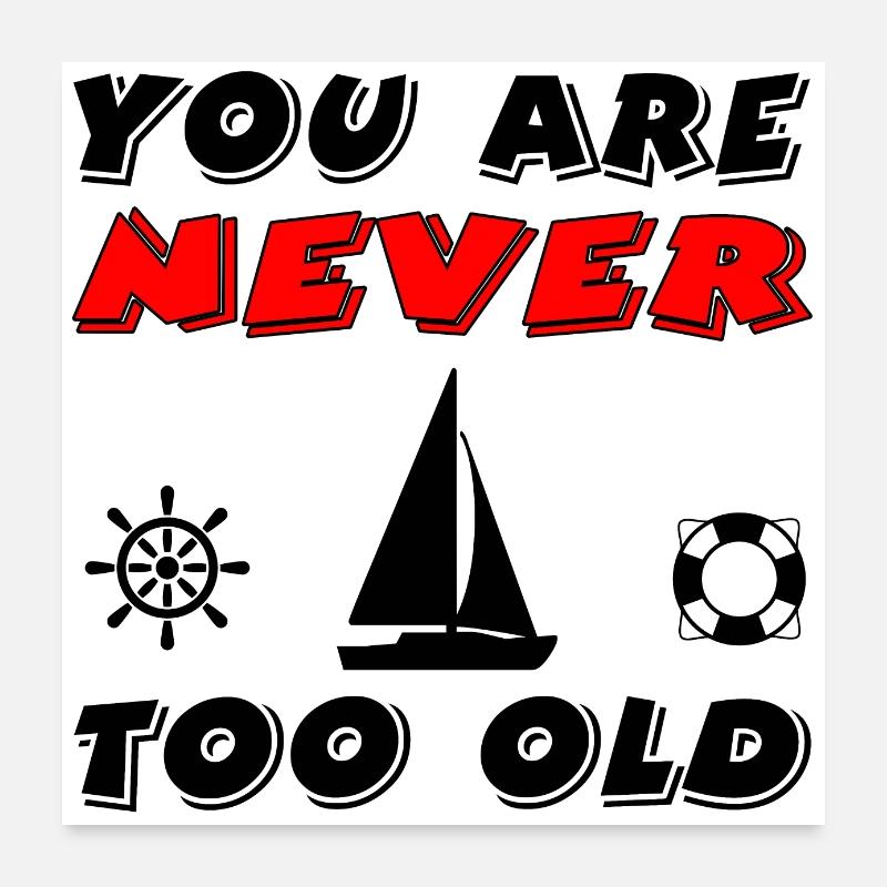 Voile Poster 60 x 60 cm