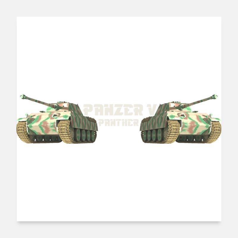 PANTHER Poster 60 x 60 cm